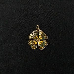 Four leaf clover pendant